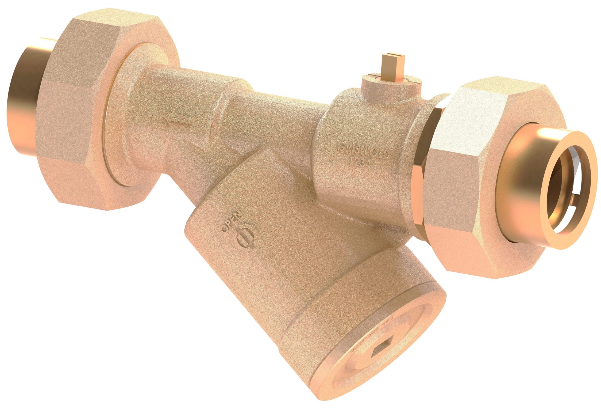Navy Y Auto Balance Valve